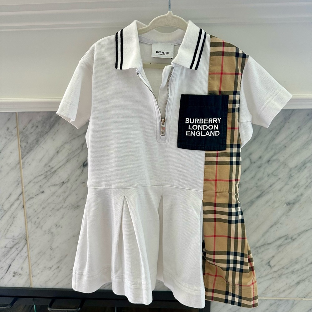 Burberry Kids polo dress size 3